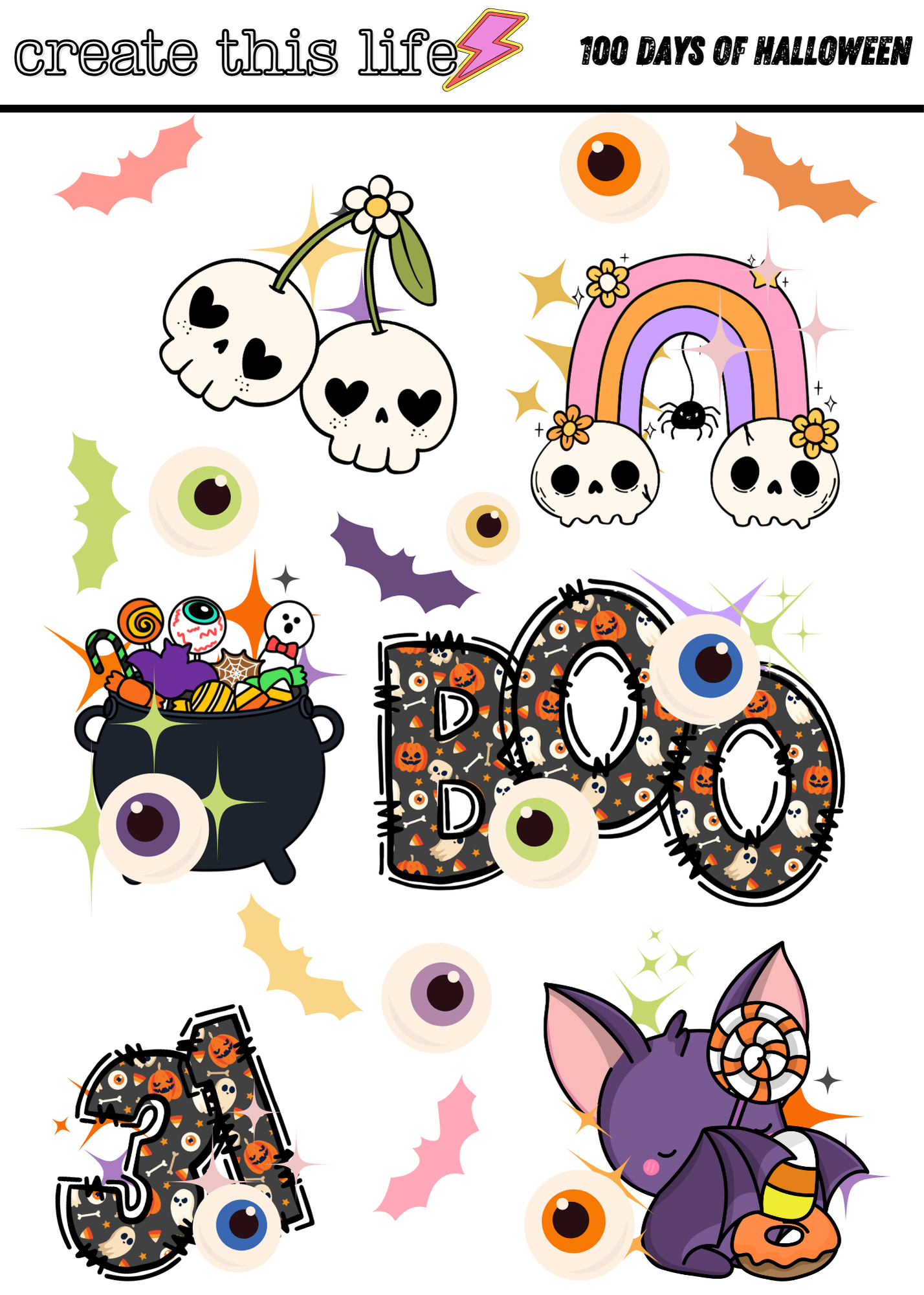 100 Days of Happy Halloween