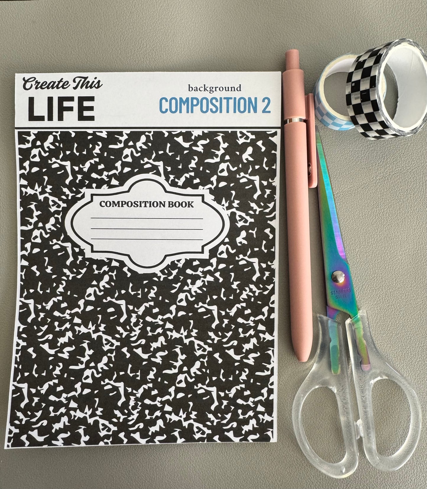 Composition w/Namplate
