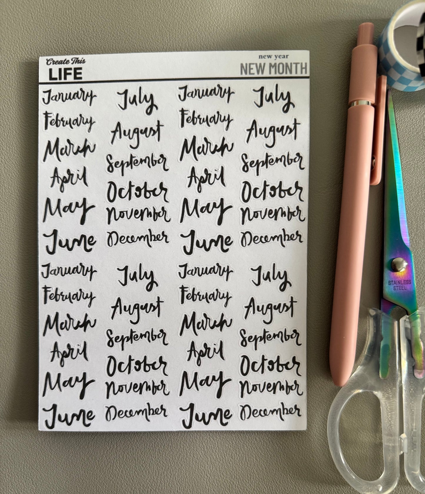 New Year, New Month