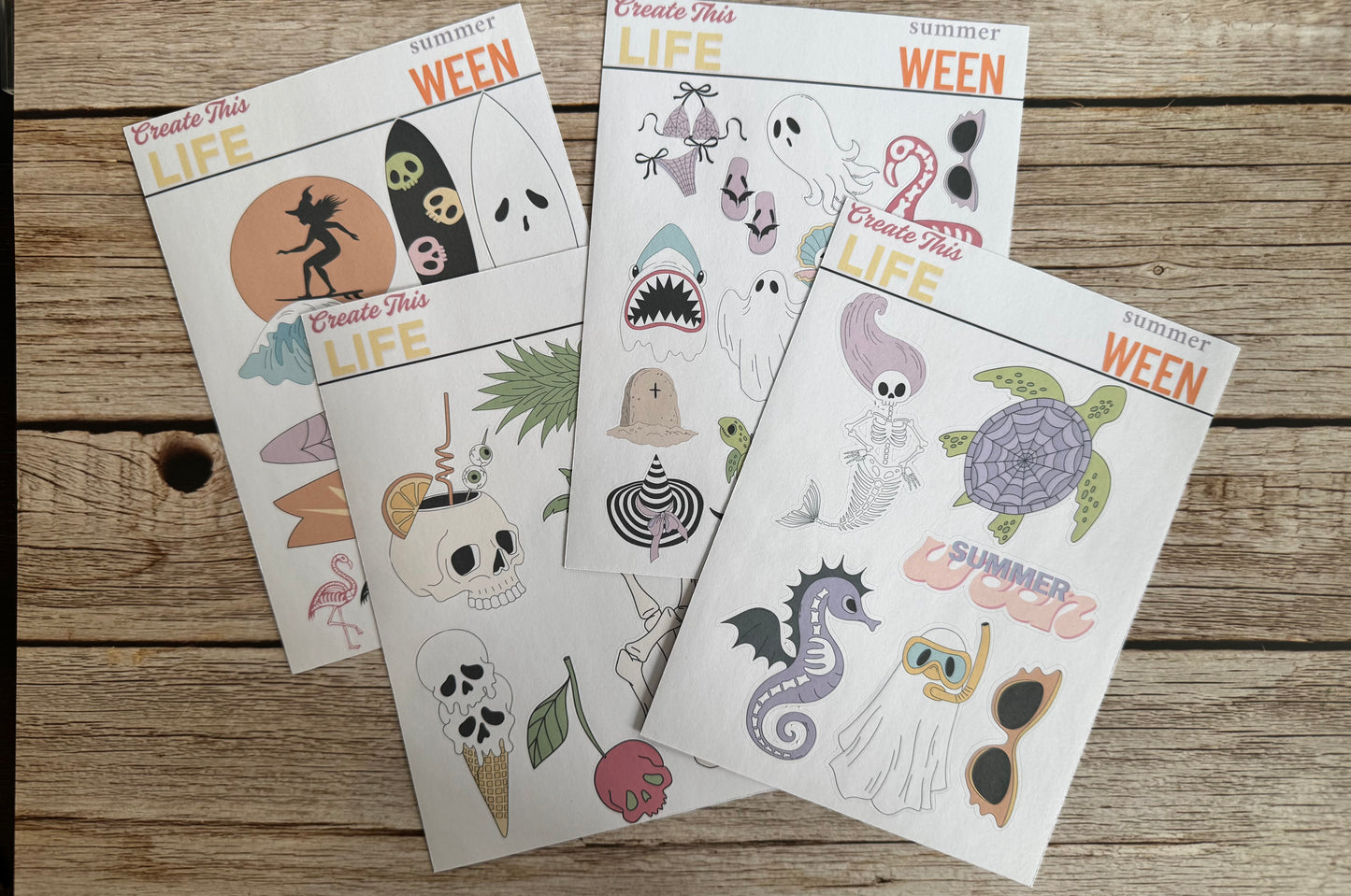 Summerween Skully Things