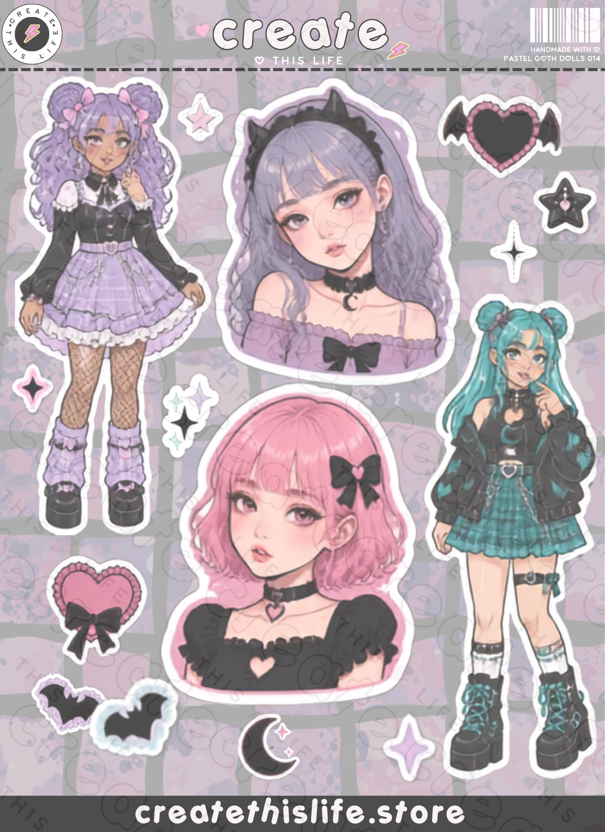 Pastel Goth Dolls