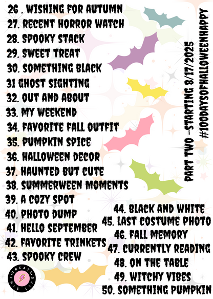 100 Days of Happy Halloween