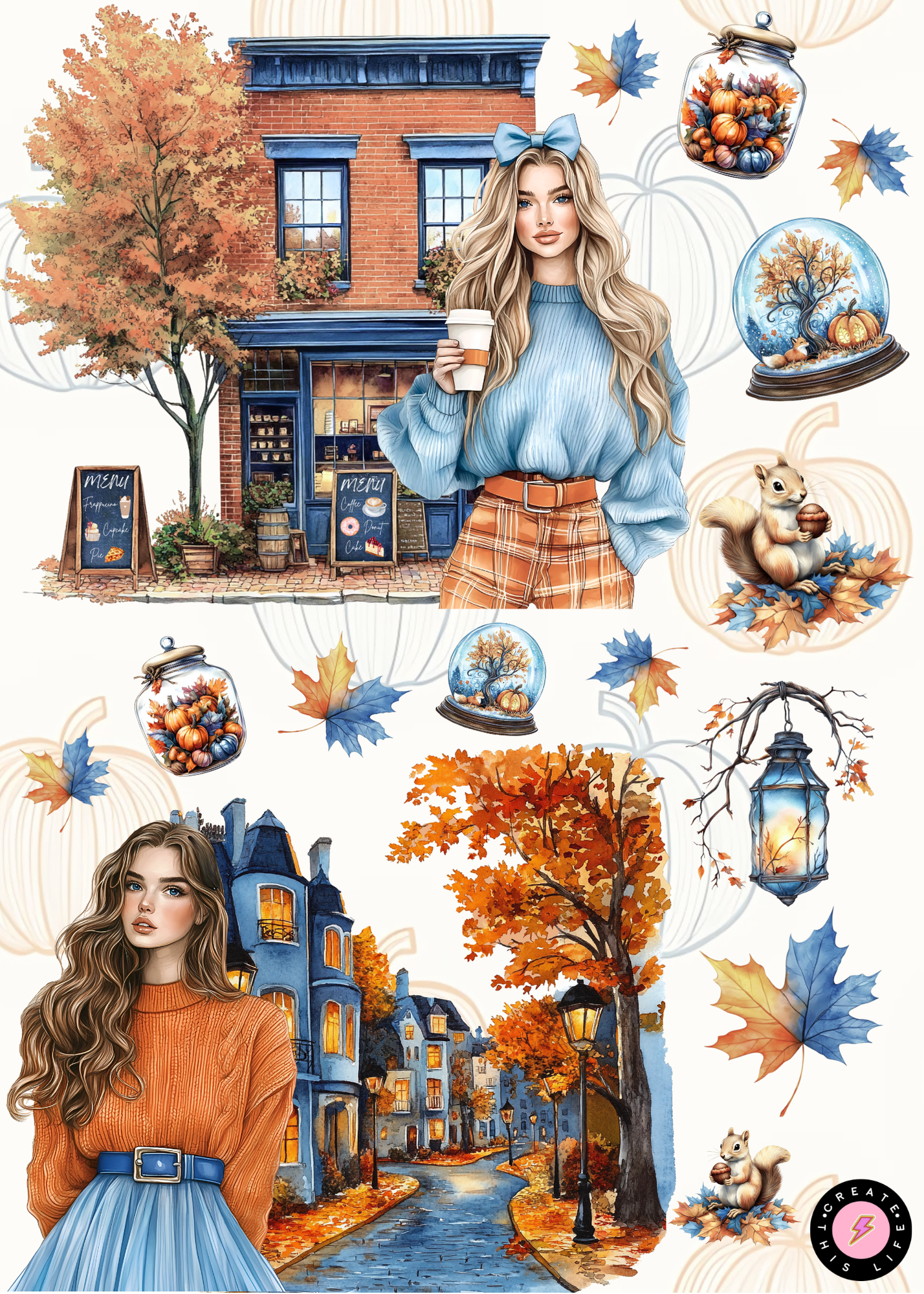 Blue Autumn
