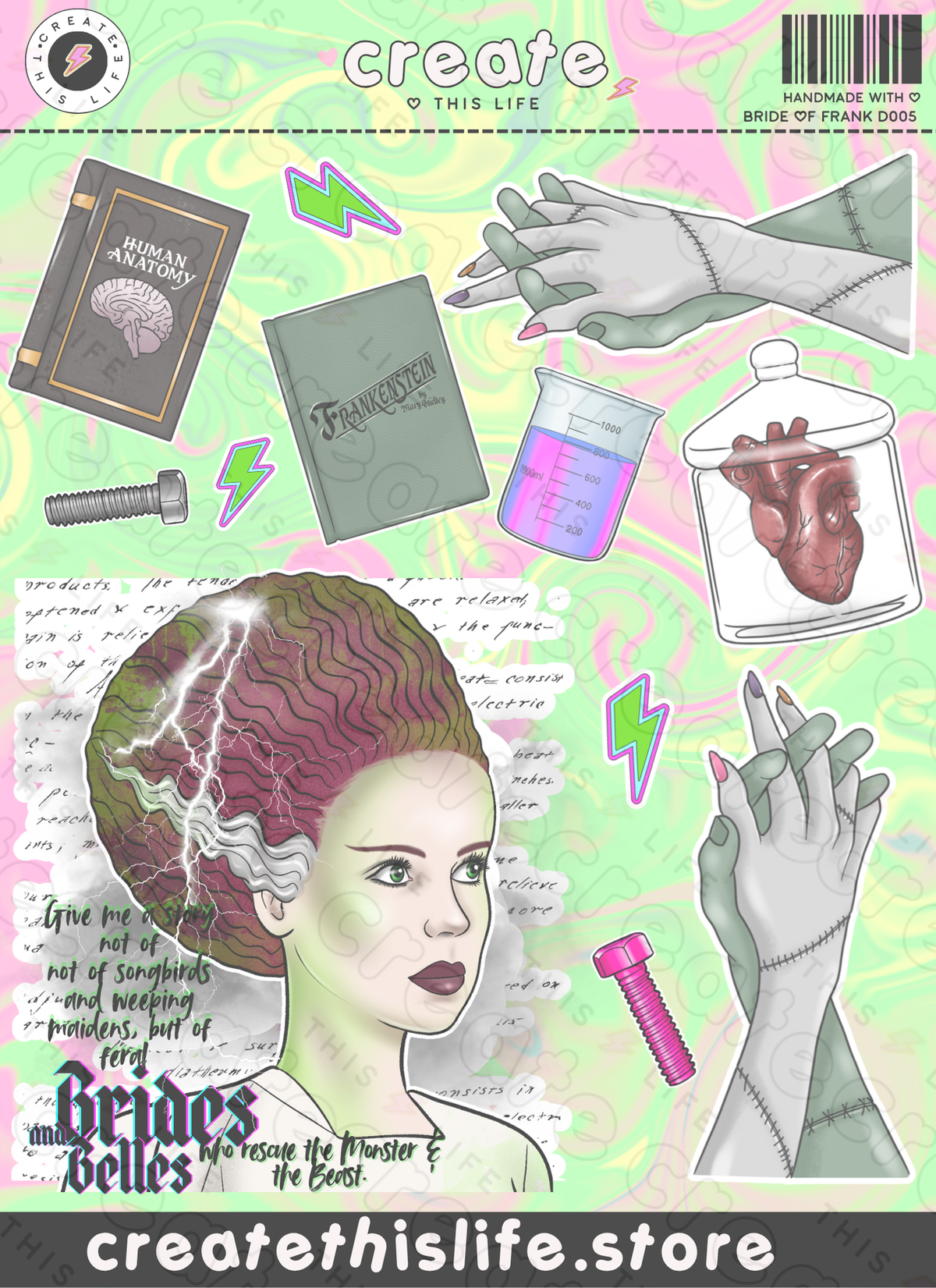 ⚡Exclusive⚡BRIDE of Frankenstein