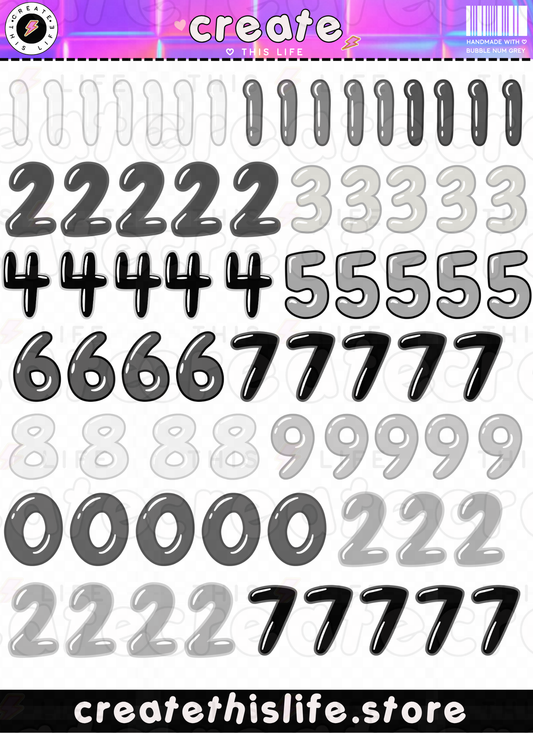 Bubble Numbers