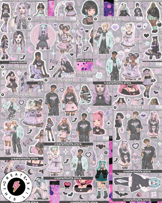Pastel Goth Dolls