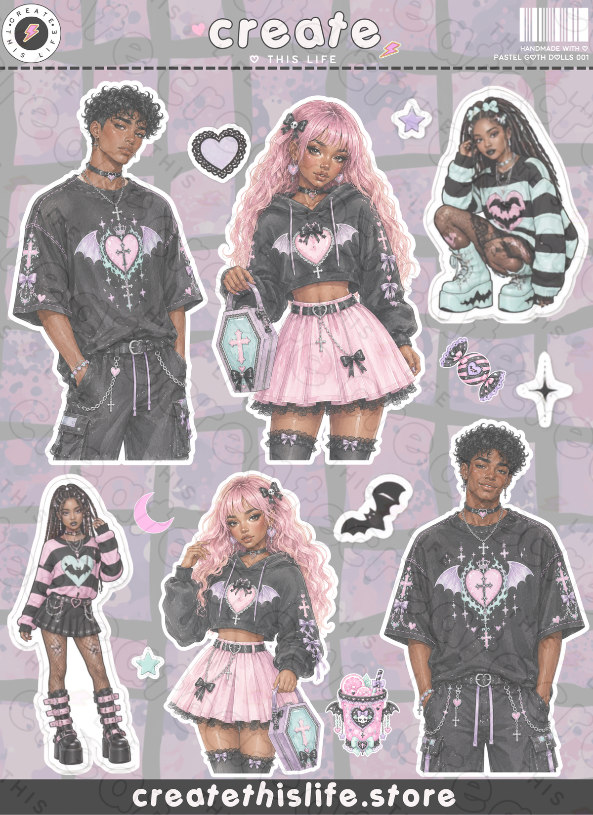 Pastel Goth Dolls