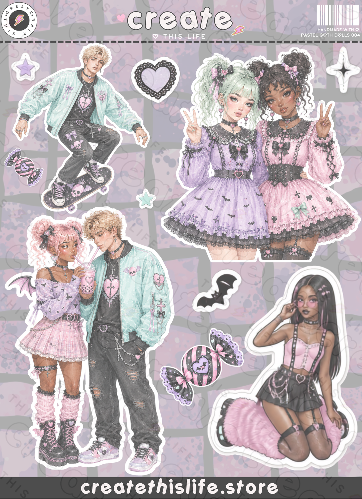 Pastel Goth Dolls