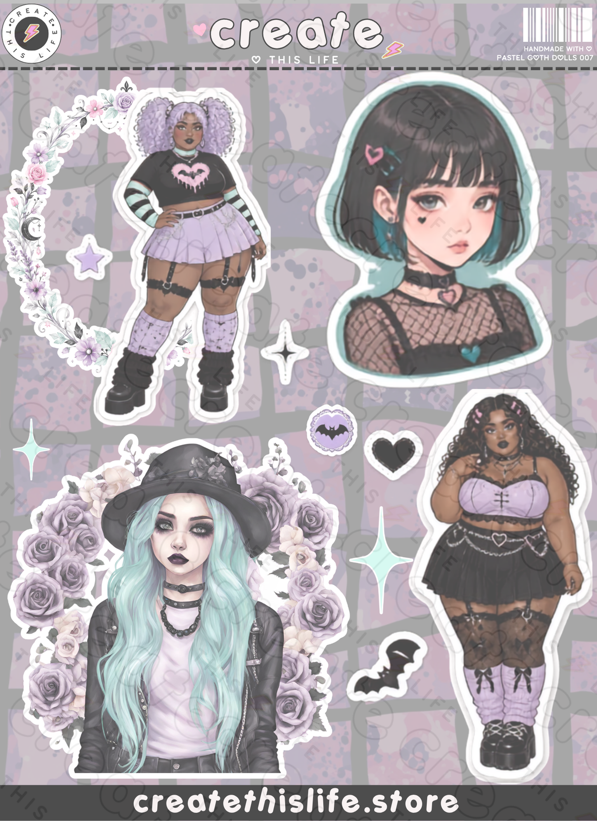 Pastel Goth Dolls