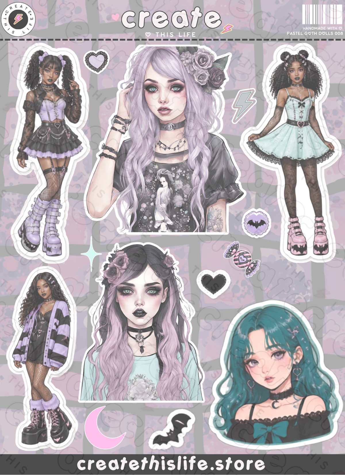 Pastel Goth Dolls