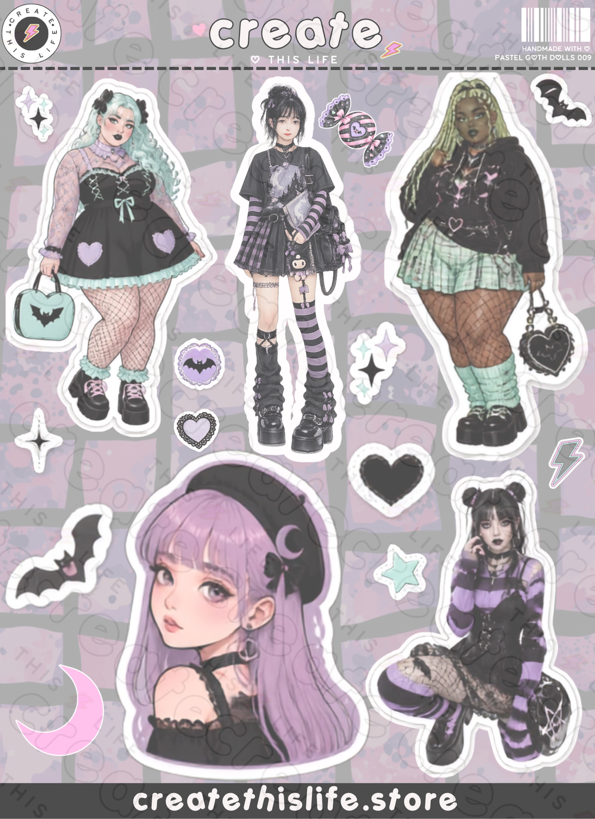 Pastel Goth Dolls