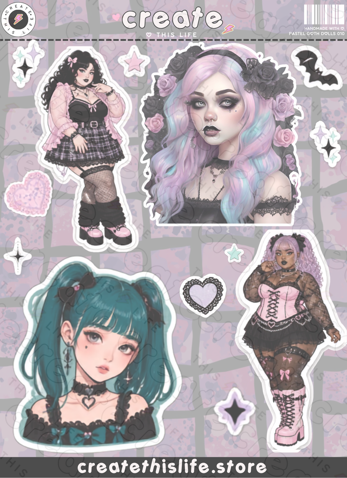 Pastel Goth Dolls