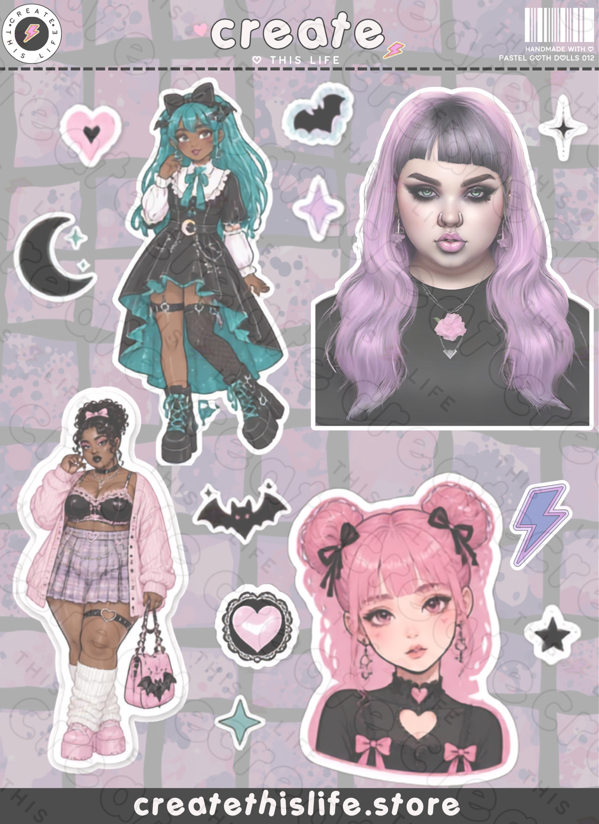 Pastel Goth Dolls