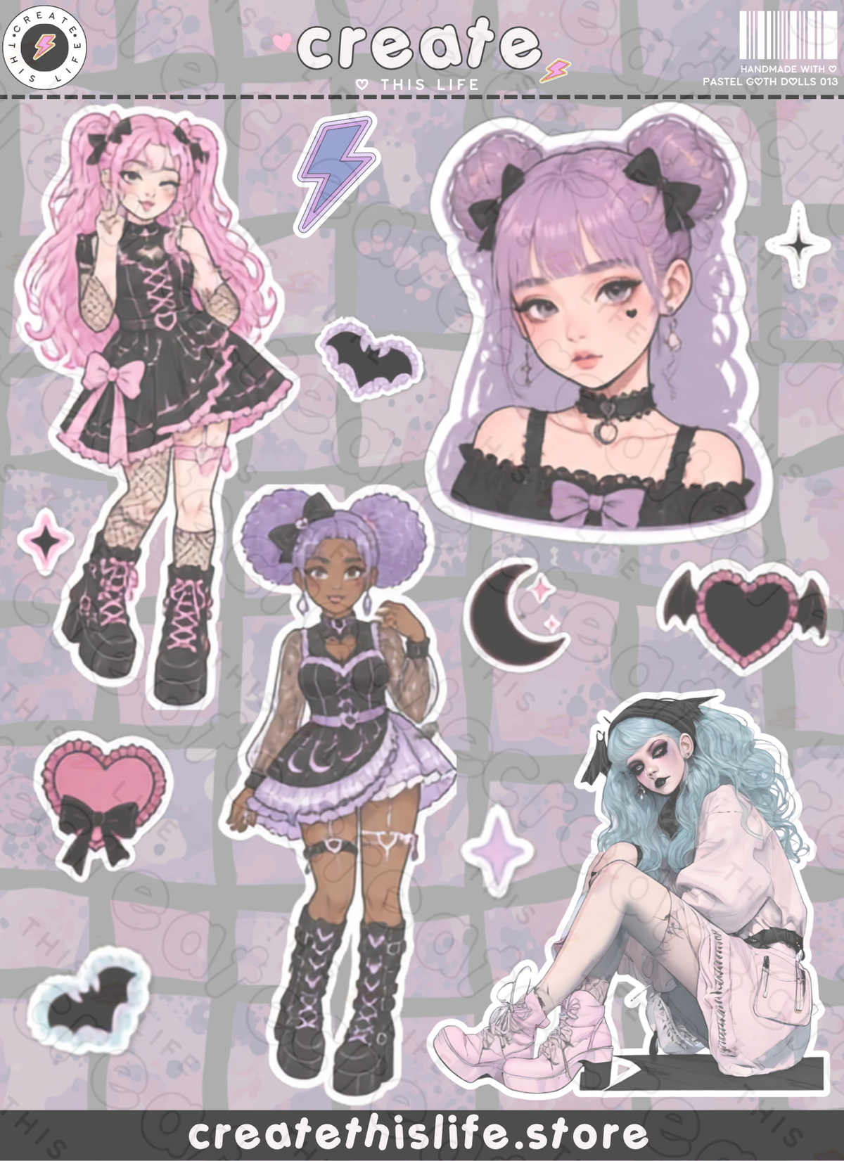 Pastel Goth Dolls