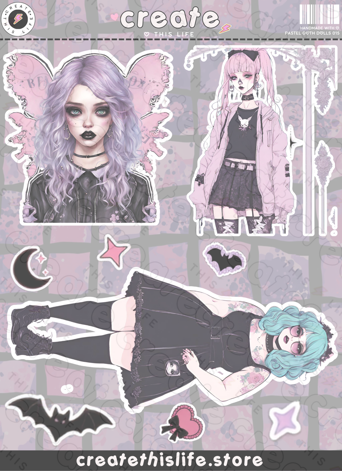 Pastel Goth Dolls